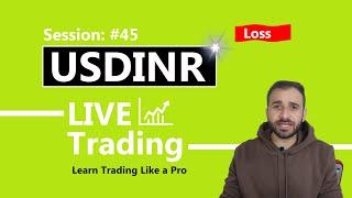 USDINR Live Trading Session #45 : USDINR Trading for Beginners With 80% Plus Win Rate