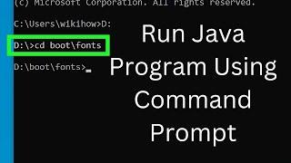 How to Compile & Run Java Program Using Command Prompt