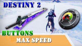 Максимальная скорость меч резвый клинок Кнопки / Max speed sword Eager edge Buttons Destiny 2