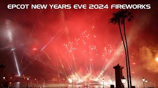 EPCOT New Years Eve 2024 Fireworks Full Show in 4K | Walt Disney World Orlando Florida 2024 2025