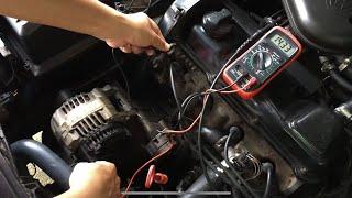 How to Replace and check the alternator | VW Golf MK3 | [4K]