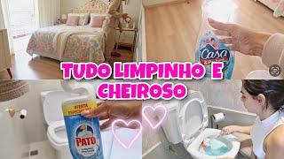 CASA LIMPINHA E CHEIROSA PARA O FIM DE SEMANA  