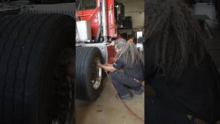 The tire pro’s take on a semi #tires #tireservice #tiretech