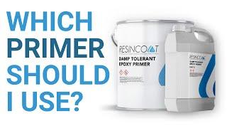 Choosing The Correct Primer | Floor Paint Product Guide | Resincoat