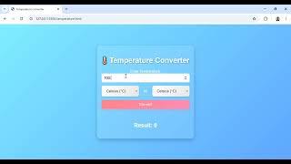 How to Build a Temperature Converter with JavaScript #coding #javascript #htmlcssjavascript