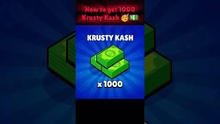 1000 Krusty Kash for everyone  #shorts #brawlstars