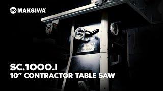 Maksiwa - SC.1000.I Contractor Saw