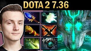 Juggernaut Gameplay Miracle with Mjolnir and MKB - Dota 7.36