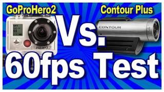 Contour Plus Vs GoPro Hero2 - 60fps in 720p