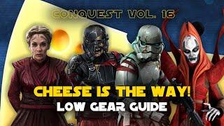 Cheese Gungans Remnants Morgan Alert Acolyte Blight Peridea Plague & More | Conquest Vol. 16 - SWGOH