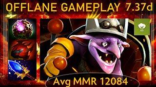 ⭐ 7.37d Timbersaw |K+A-D - 35 KP - 75%| Offlane Gameplay - Dota 2 Top MMR