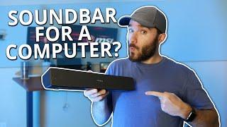 A Mini Soundbar for a Computer? Is It Actually Good?