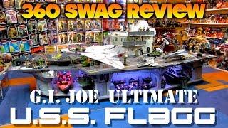 80's Playset Review: G.I. Joe ULTIMATE U.S.S. FLAGG Aircraft Carrier (1985 + custom base)