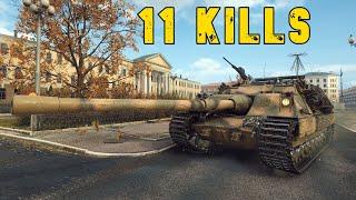 World of Tanks FV217 Badger - 11 Kills