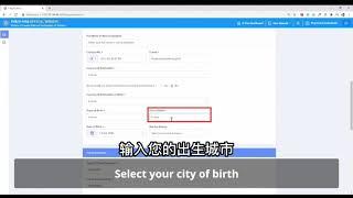 8.How to Apply for visa - Thai E-Visa Official Website (Chinese Subtitles)