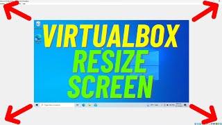 How to Fix Screen Resolution in VirtualBox