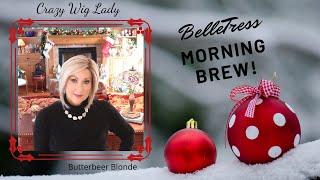 BelleTress  MORNING BREW  Wig Review | Butterbeer Blonde | Crazy Wig Lady