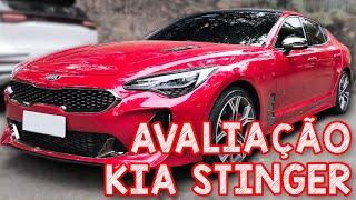 Avaliação KIA STINGER - V6 BI-TURBO UM CARRO ESPETACULAR QUE VC TEM QUE CONHECER! Carro Chefe