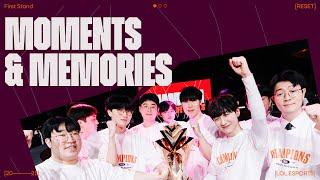 Moments & Memories | First Stand Tournament 2025