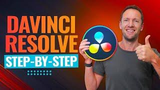 DaVinci Resolve 18 - COMPLETE Tutorial For Beginners in 2024!