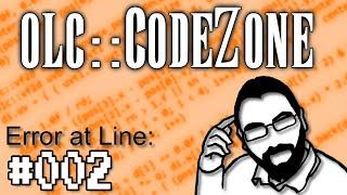 olc::CodeZone #002 - Space Thing