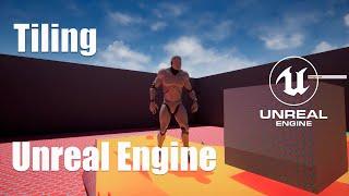 Растягивание и повторение текстур в материалах в Unreal Engine 5 (4)