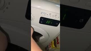 Indesit - how to enter to the service/test mode