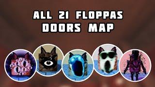 How To Find All Floppas in DOORS Map | Find The Floppa Morphs (Roblox)