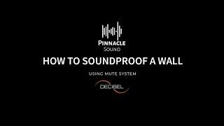 HOW TO SOUNDPROOF A WALL - USING MUTE SYSTEM