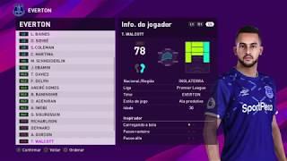 eFootball PES 2020 - Everton Players Faces