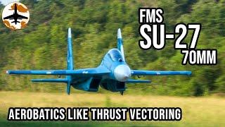 This Jet is OUTSTANDING With 7 Mods - FMS Su-27 70mm