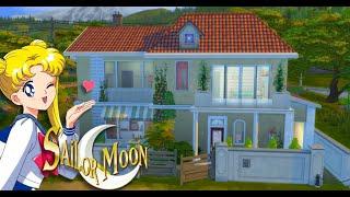 I built Sailor Moon's House (1992 series) | Sims 4