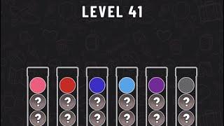 Ball Sort Puzzle Level 41 #ballsortpuzzle #ballsortpuzzlegameplay #puzzlegame #mobilegames