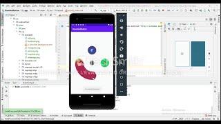 Android Studio Tutorial - Circle Menu