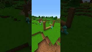 Toxic Villagers Excluded Me But I Got Frineds... #minecraft