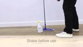 Nu Oil is for Hallmark Floors. How to use Nu Oil Products.