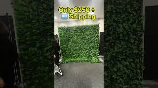 HUGE GREENERY FLOWER WALL FOR LESS THAN $250
