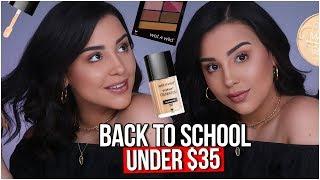 Full Face BACK TO SCHOOL Makeup Tutorial UNDER $35! | MakeupByAmarie