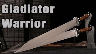 Gladiator Warrior Twin Sword Set and Sheath