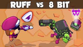 RUFF vs 8 BIT | 1vs1 | The best damage booster