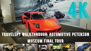 TravelSpy 4k Walkthrough: Automotive Peterson Museum Final Tour