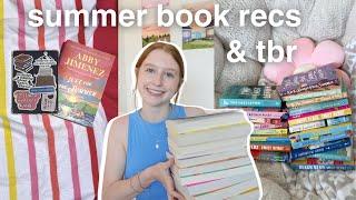 summer book recommendations & my summer tbr! ️️