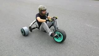 【Tricycle】 Motorized drift trike (First ride)