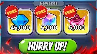 HURRY UP  Free Limited Rewards in Cookie Run Kingdom!