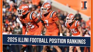 2025 Illini football position rankings | Illini Inquirer Podcast
