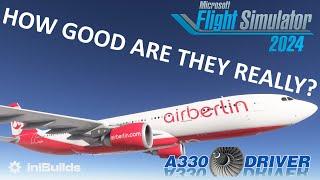 HOW GOOD are the iniBuilds A320&A330 in Flight Simulator 2024 REALLY? | Real Airbus Pilot