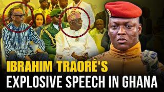 Captain Ibrahim Traoré's Speech in Ghana Throws African Leaders into Panic