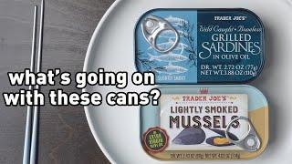 Review:  Trader Joe's New Tinned Fish | Canned Fish Files Ep. 132