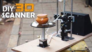 DIY 3D Scanner Machine Using Arduino | Arduino Projects Ideas