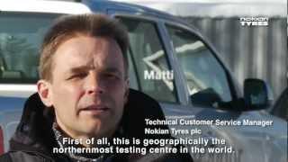 Nokian Tyres Ivalo Testing Center White Hell